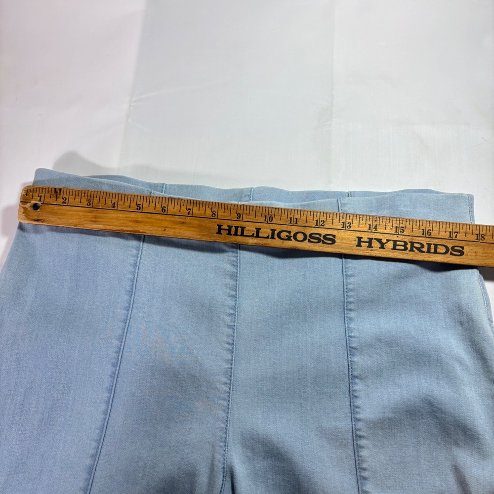 Intro Love the Fit Women Cropped Light Wash Stretch Capri Pants Blue Size 16 - Picture 7 of 9